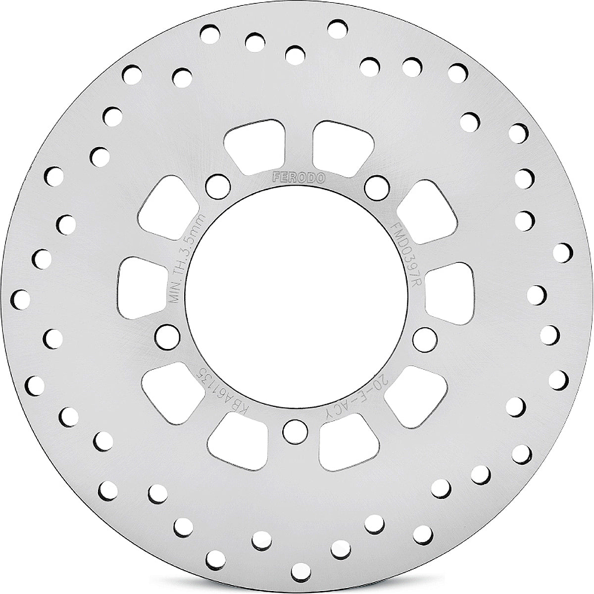 Ferodo Brake Disc Solid Fmd0397R