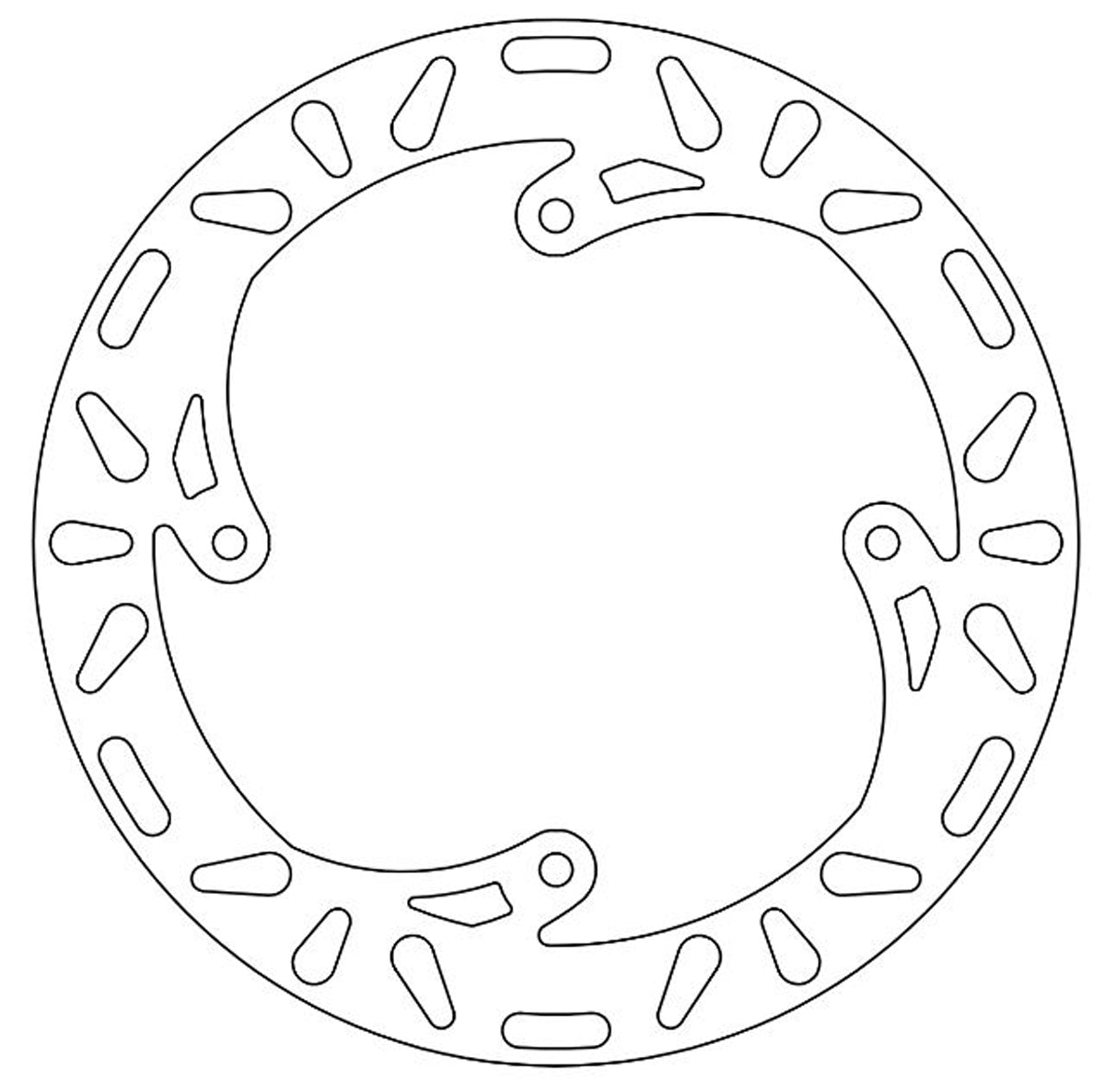 Ferodo Brake Disc Solid Fmd0400R