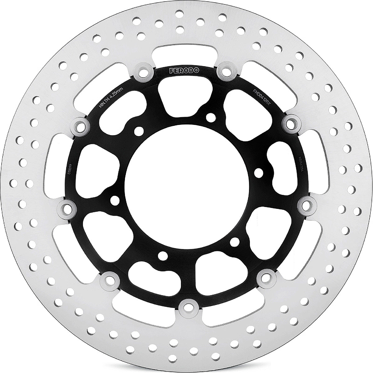 Ferodo Brake Disc Floating Alloy Centre Fmd0412Rx