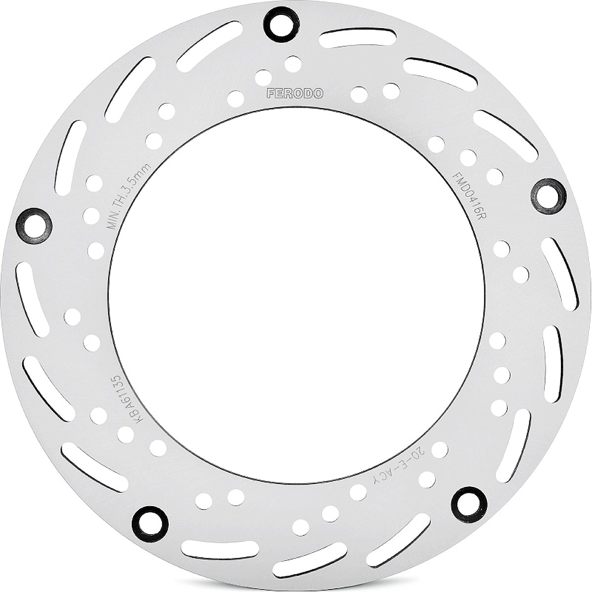 Ferodo Brake Disc Solid Fmd0416R