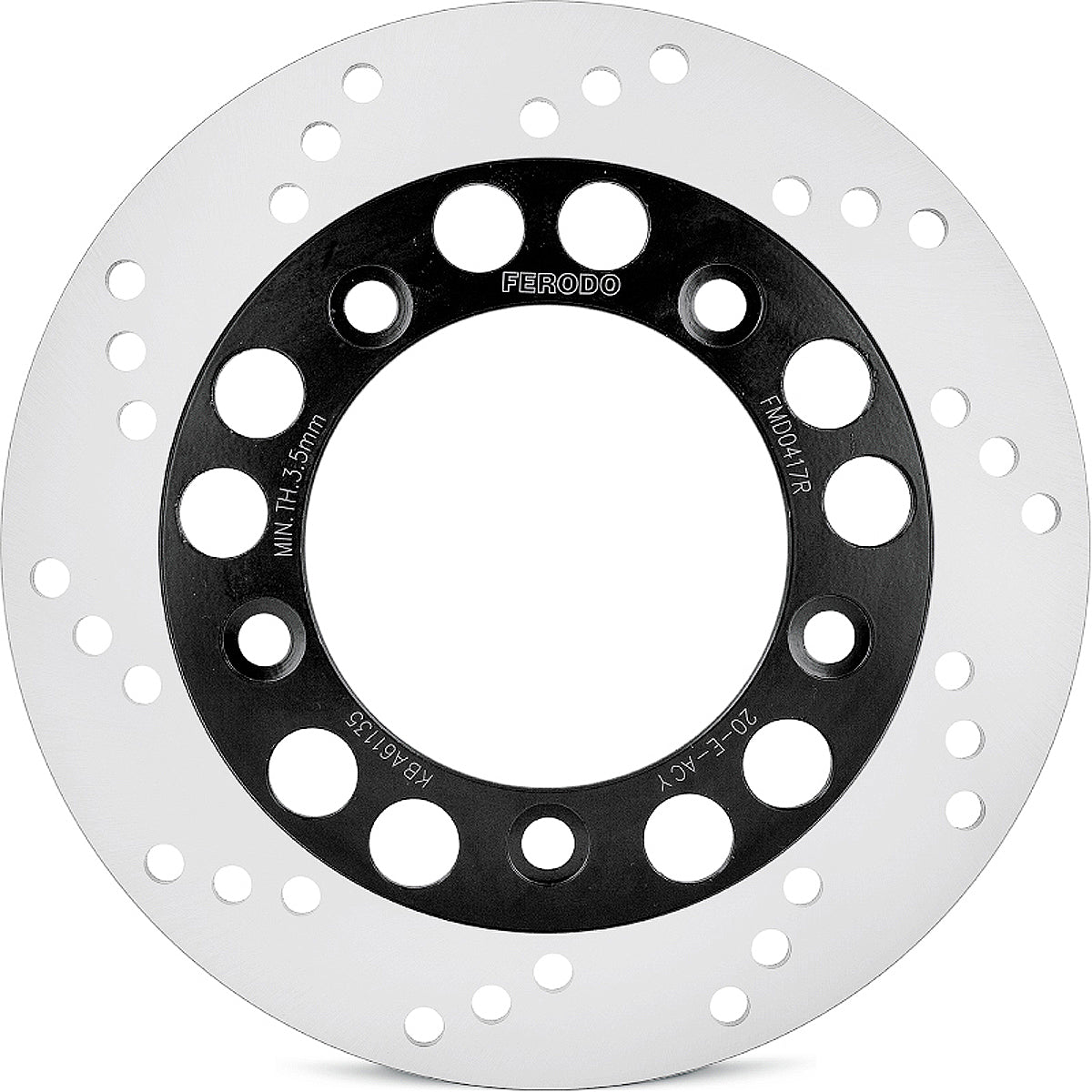 Ferodo Brake Disc Solid Fmd0417R