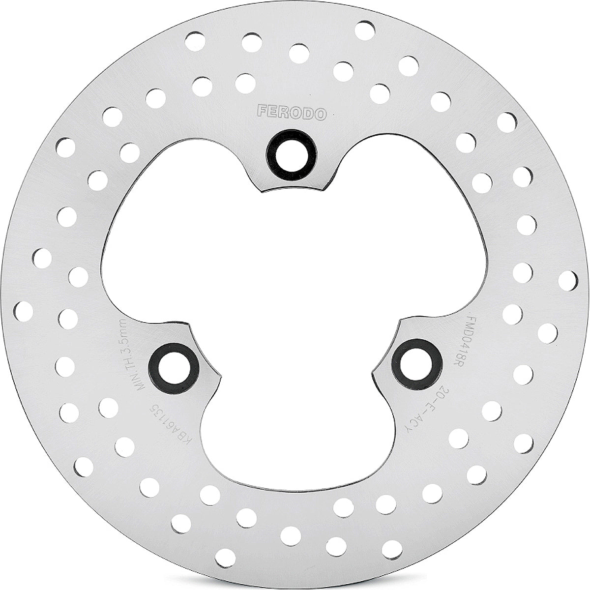 Ferodo Brake Disc Solid Fmd0418R