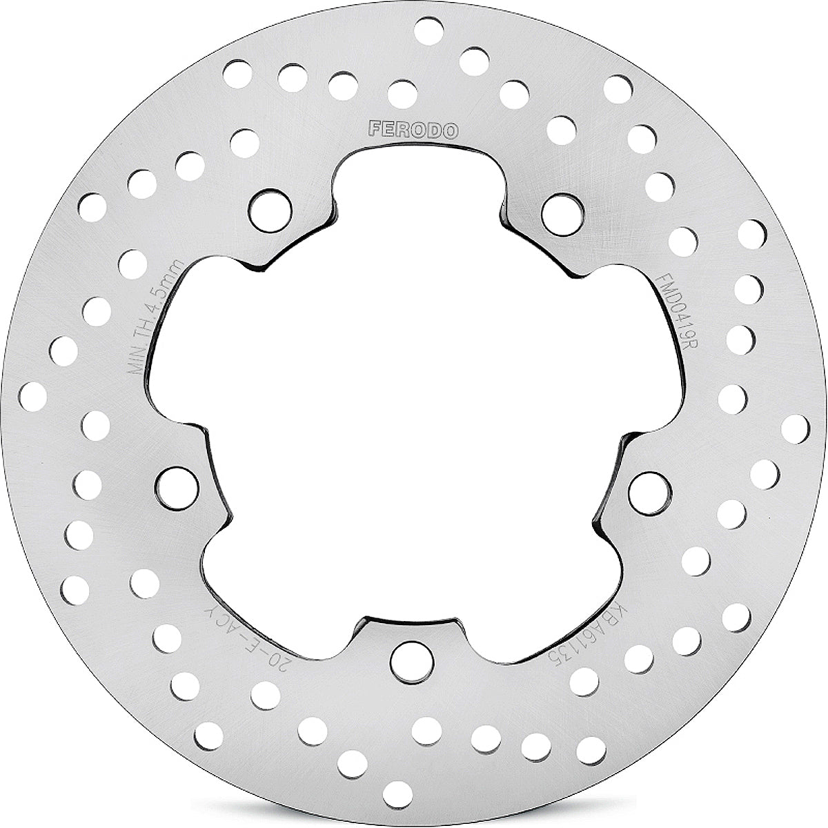 Ferodo Brake Disc Solid Fmd0419R