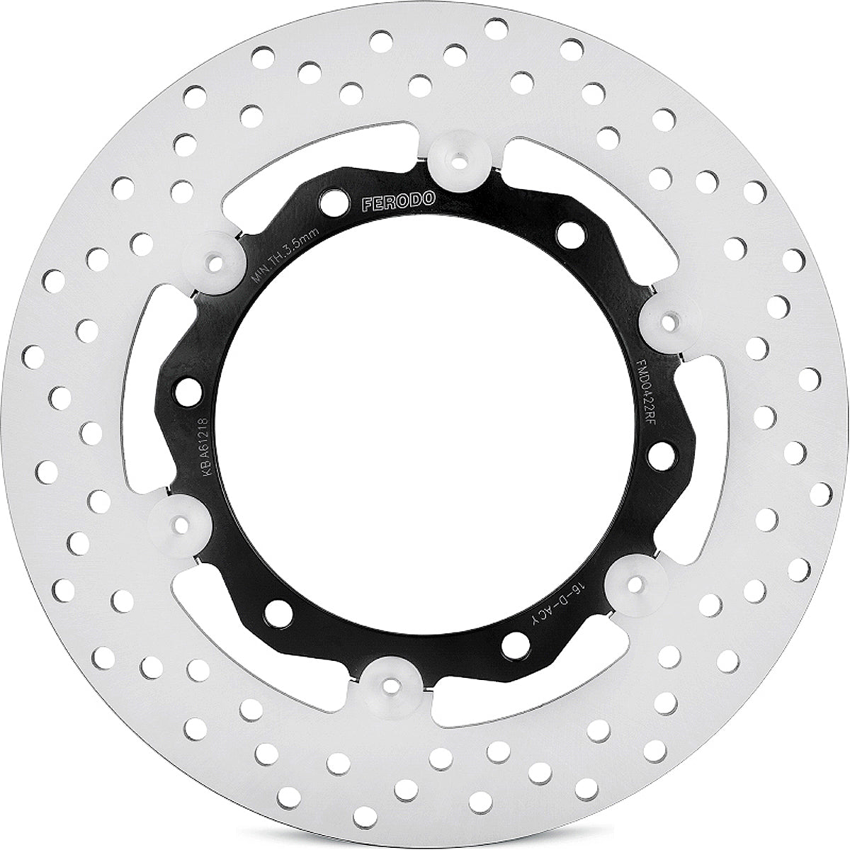 Ferodo Brake Disc Floating Steel Centre Fmd0422Rf