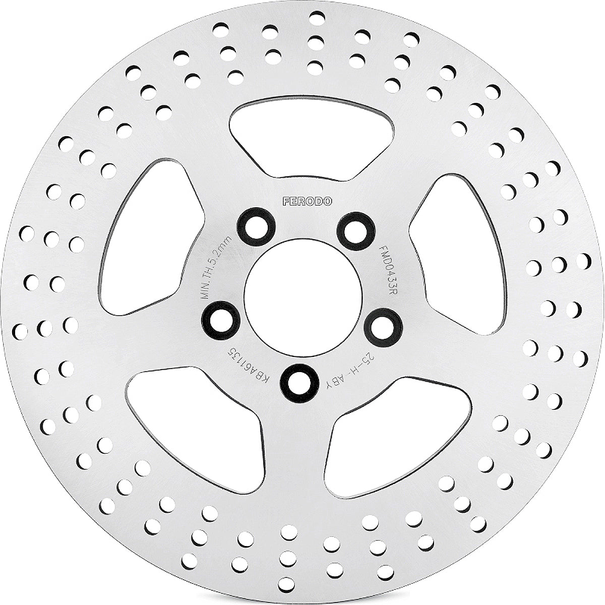 Ferodo Brake Disc Solid Fmd0433R