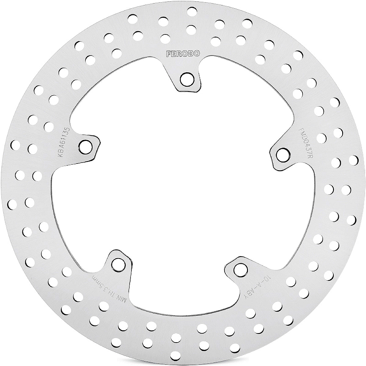 Ferodo Brake Disc Solid Fmd0437R