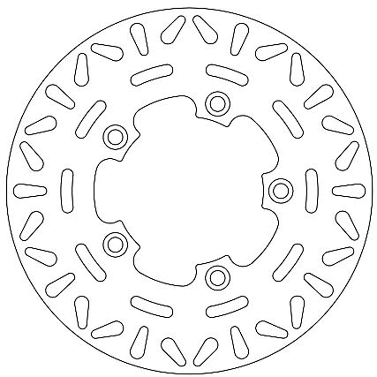 Ferodo Brake Disc Solid Fmd0440R