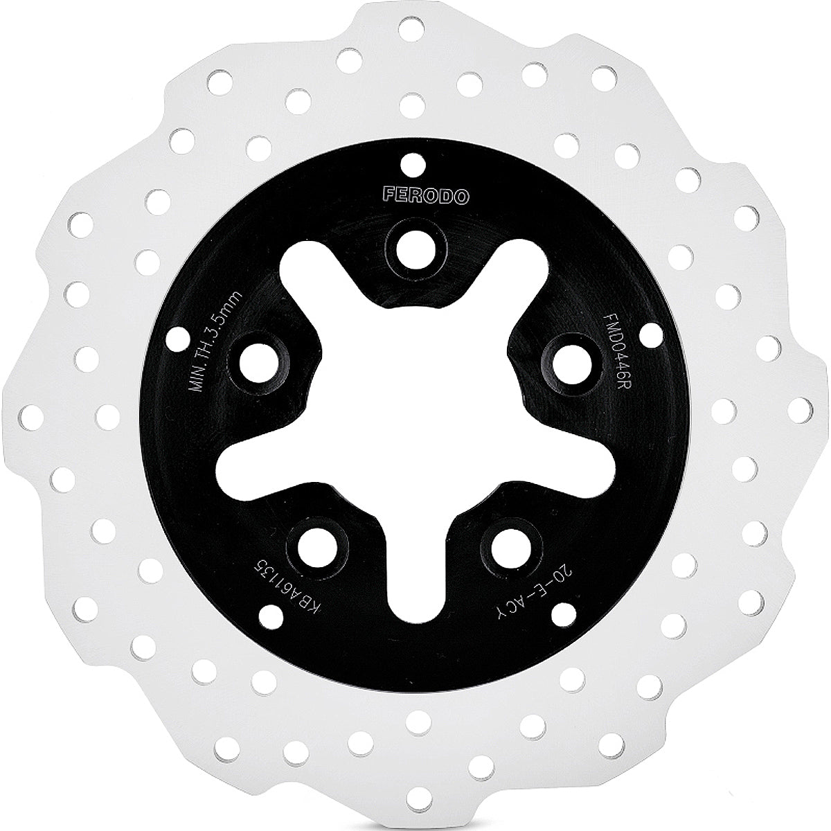 Ferodo Brake Disc Solid Fmd0446R