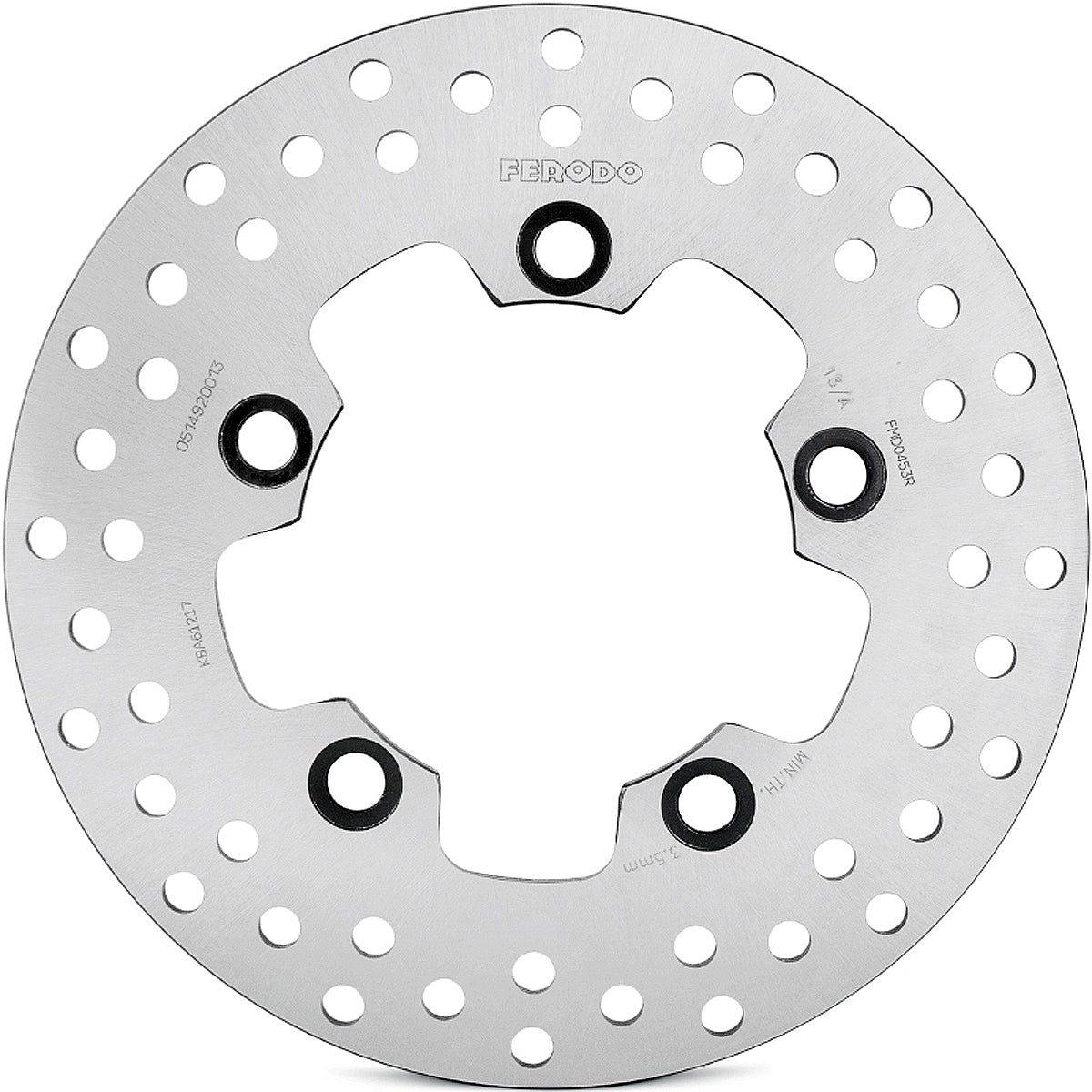 Ferodo Brake Disc Solid Fmd0453R