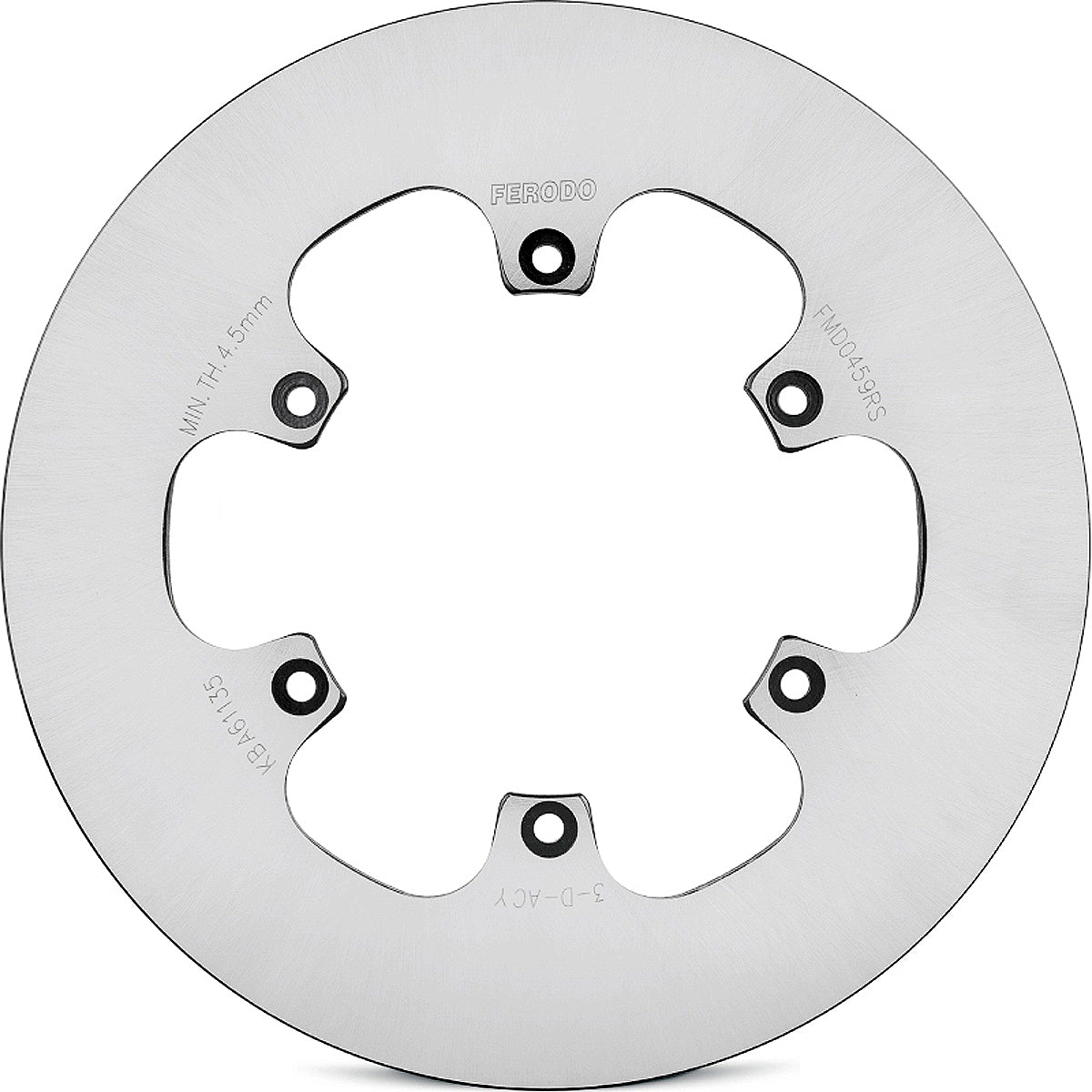 FERODO Brake Disc Solid FMD0459RS