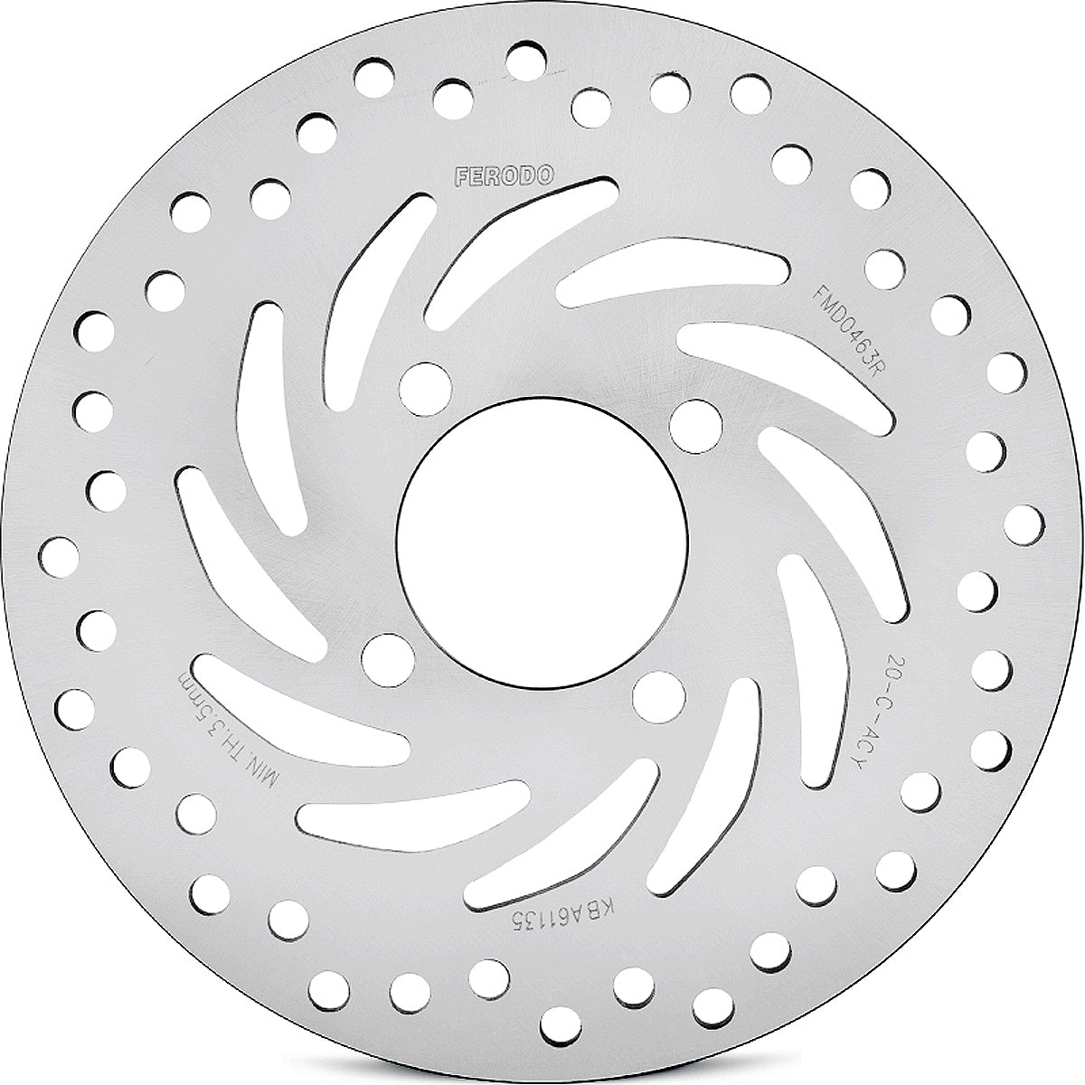 Ferodo Brake Disc Solid Fmd0463R