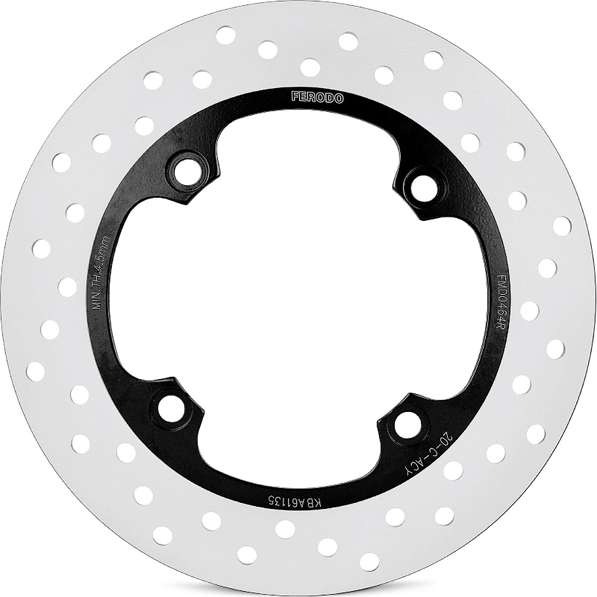 Ferodo Brake Disc Solid Fmd0464R