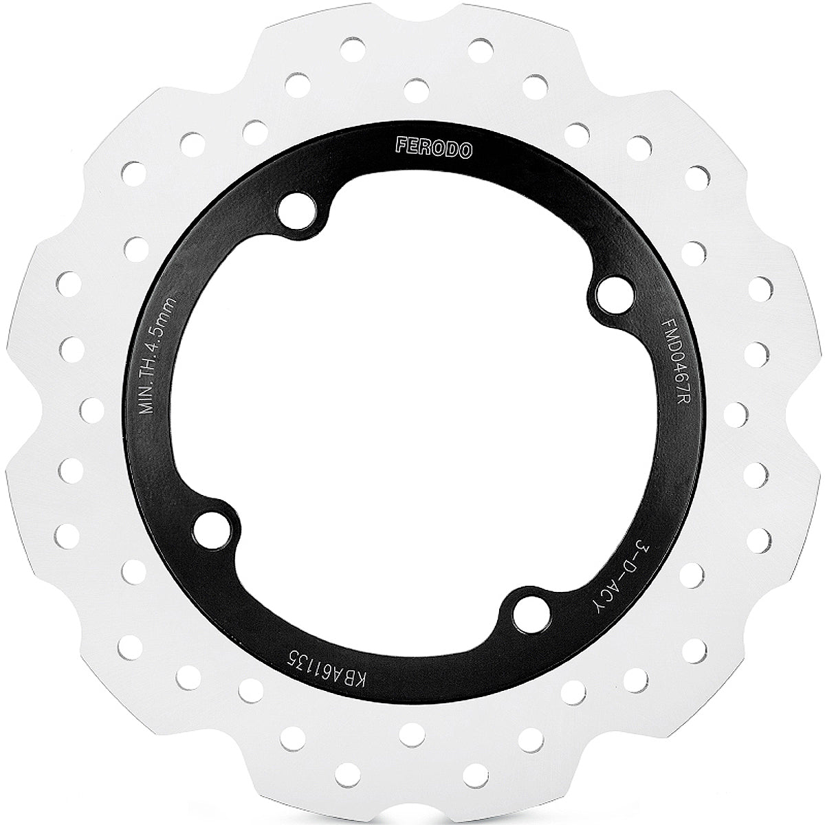 Ferodo Brake Disc Solid Fmd0467R