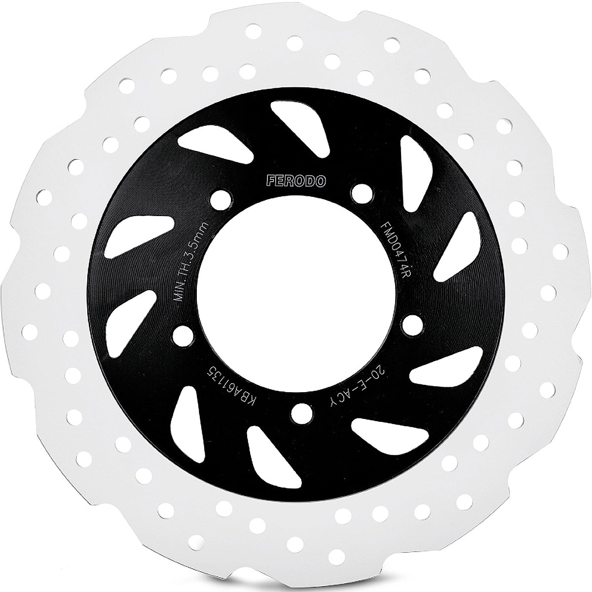 Ferodo Brake Disc Solid Fmd0474R