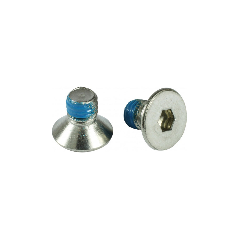 APICO FOOT PEG SCREW FOR PRO-BITE PEG 2PCS SILVER