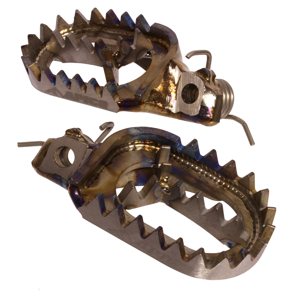 APICO FOOT PEG TITANIUM YAM YZ65-250 98-25, YZ250F 01-23, YZ450F 01-22, YZFX/WRF250 01-24, YZFX/WRF450 01-23, GAS >17