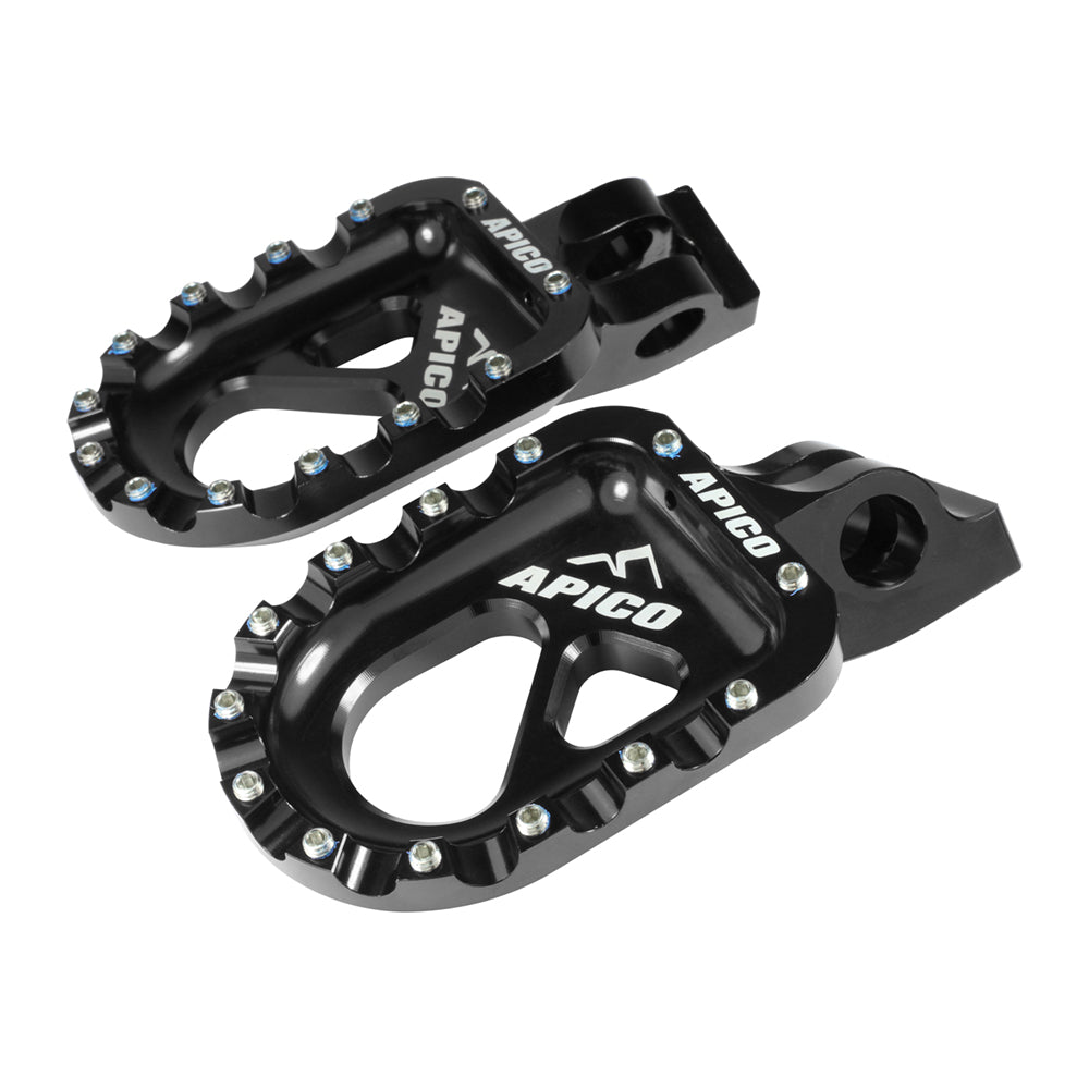 APICO FOOT PEG TRIAL CNC ALUMINIUM BLACK