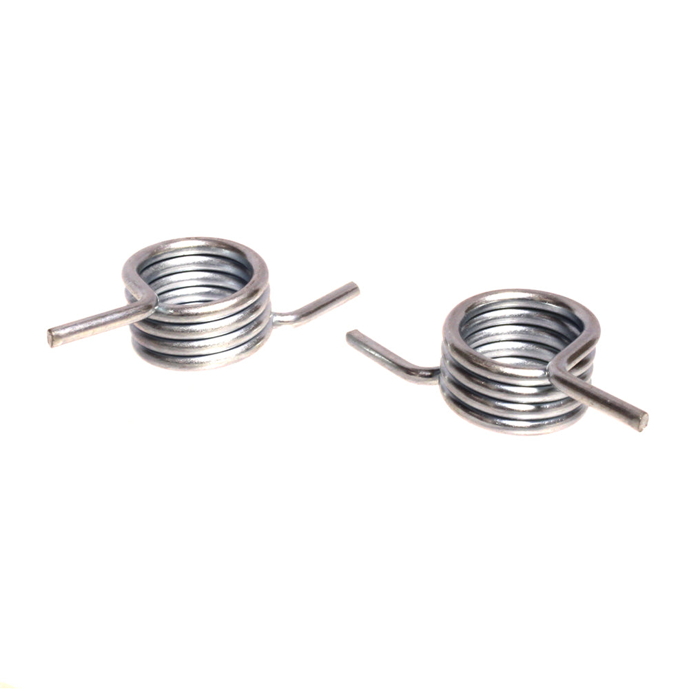 APICO FOOT PEG SPRINGS TRIAL SILVER - PAIR