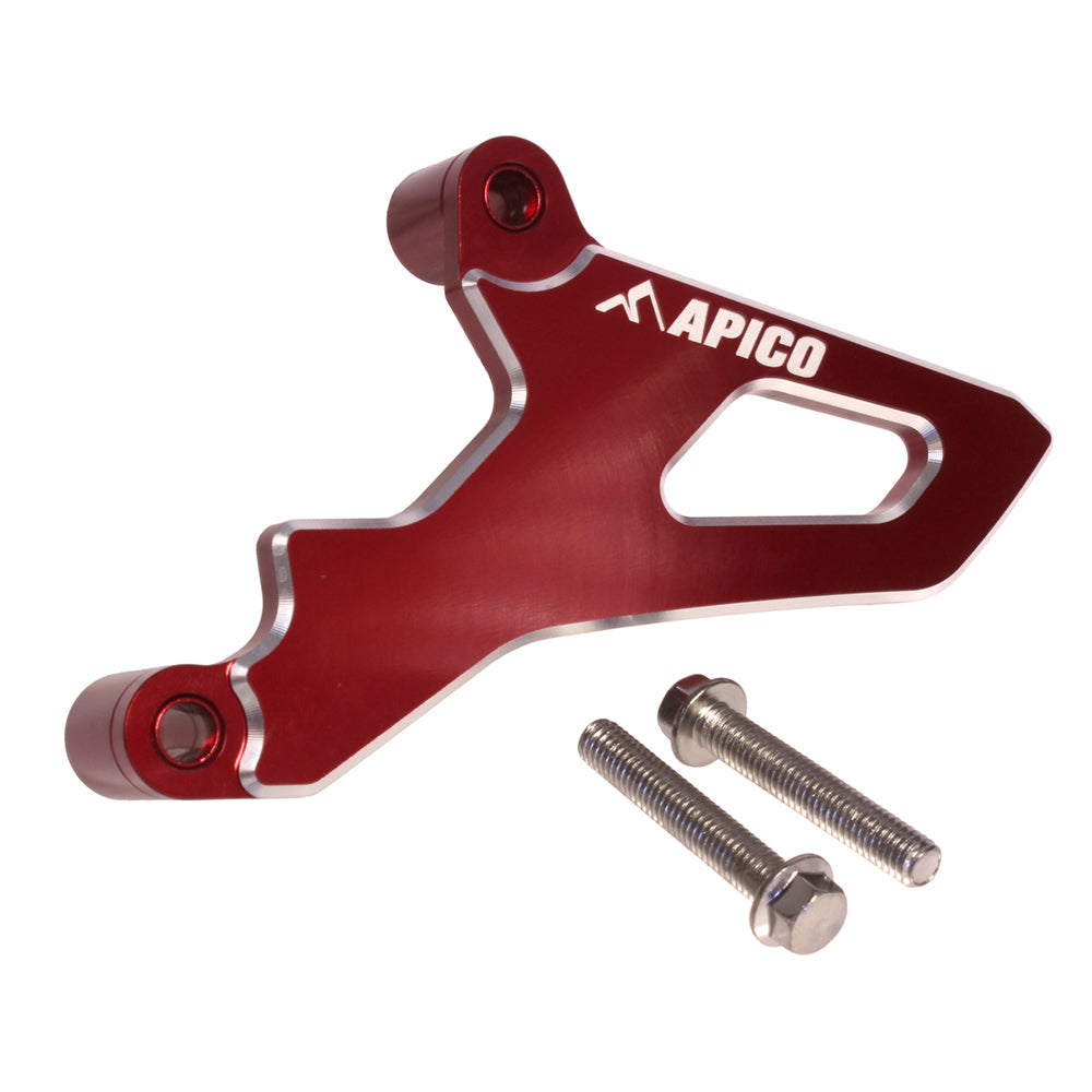 Apico Front Sprocket Cover Honda CRF150R 07-25, CRF450R 02-07, CRF450X 05-18 Red