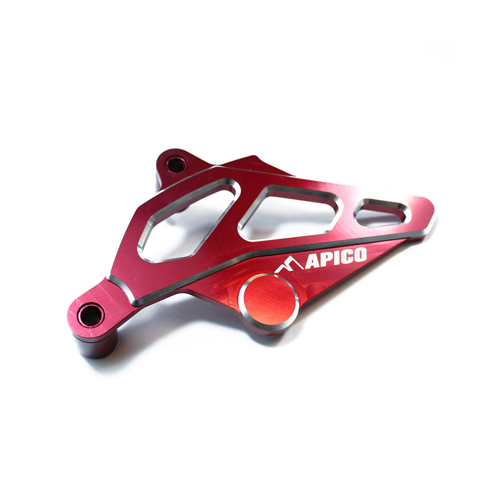 Apico Front Sprocket Cover Honda CRF450R 17-20, CRF450RX 17-20 Red