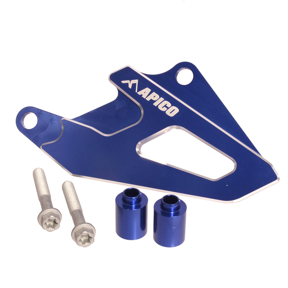 Apico Front Sprocket Cover Sherco SE-R125-300 14-25,  SE-F250-510 05-25 Blue