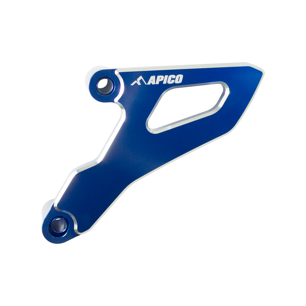 Apico Front Sprocket Cover YAM/FAN YZ125 05-25, YZ125X 20-25, XE/XX125 21-25 Blue