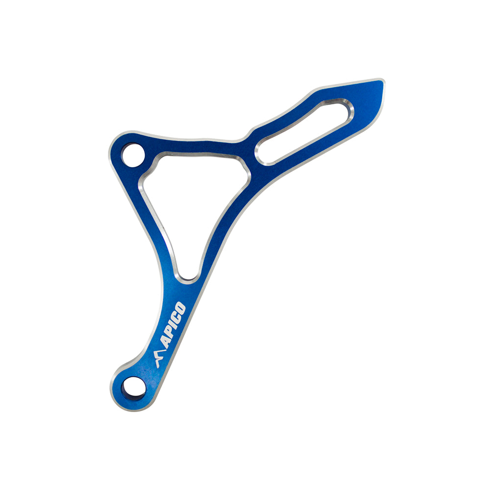 Apico Front Sprocket Cover Yamaha YZ250F 14-25, YZ450F 14-22, WR250F/YZ250FX 15-25, WR450F/YZ450FX 16-23 Blue (R)