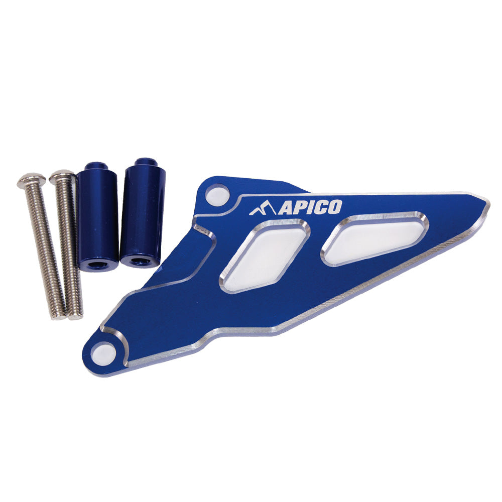 Apico Front Sprocket Cover YAM/FAN YZ450F 23-25,  WR450F/YZ450FX 24-25, XXF450 24-25 Blue (R)