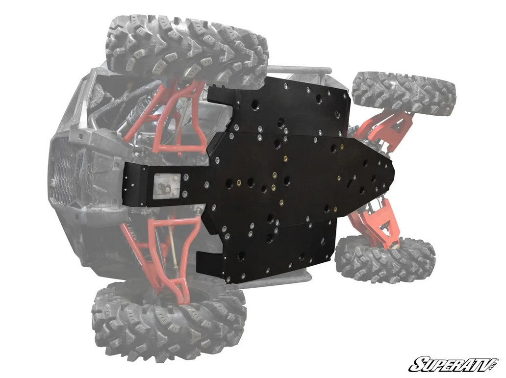 SuperATV Full Skid Plate Polaris 900/1000 2 Seat