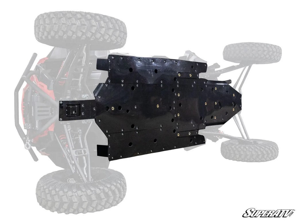 SuperATV Full Skid Plate Polaris XP Turbo S 2 Seat