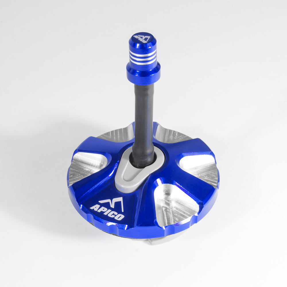 Apico Alloy Fuel Cap KTM/HQV/GAS SX/SX-F 125-450 07-12,Exc/Exc-F/Te/Fe/Ec/Ex 125-500 08-24 1/4 Turn