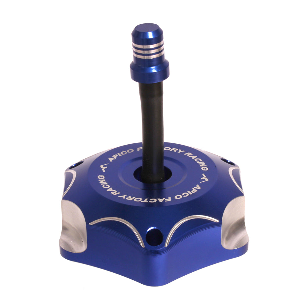 Apico Alloy Fuel Cap Yamaha YZ65 18-25, YZ85 22-25, Atv Raptor 50-700 02-25, TTR50-230 00-25