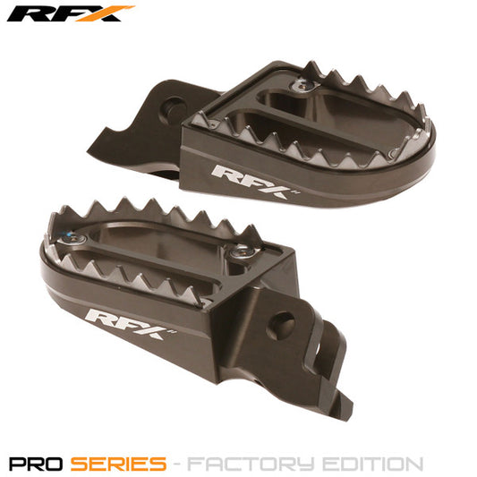 RFX Pro Series 2 Footrests (Hard Anodised) Kawasaki KXF250 06-23 KXF450 07-23