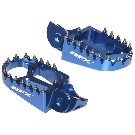 RFX Pro Footrests (Blue) Husqvarna TC85 18-22 TC125/FC 250/350/450 16-22 (Not TE/TE)