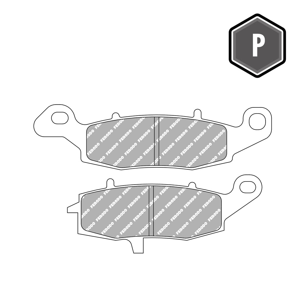 FERODO FDB2049 Platinum Compound Pad / FA231 / VD435 / DB2750