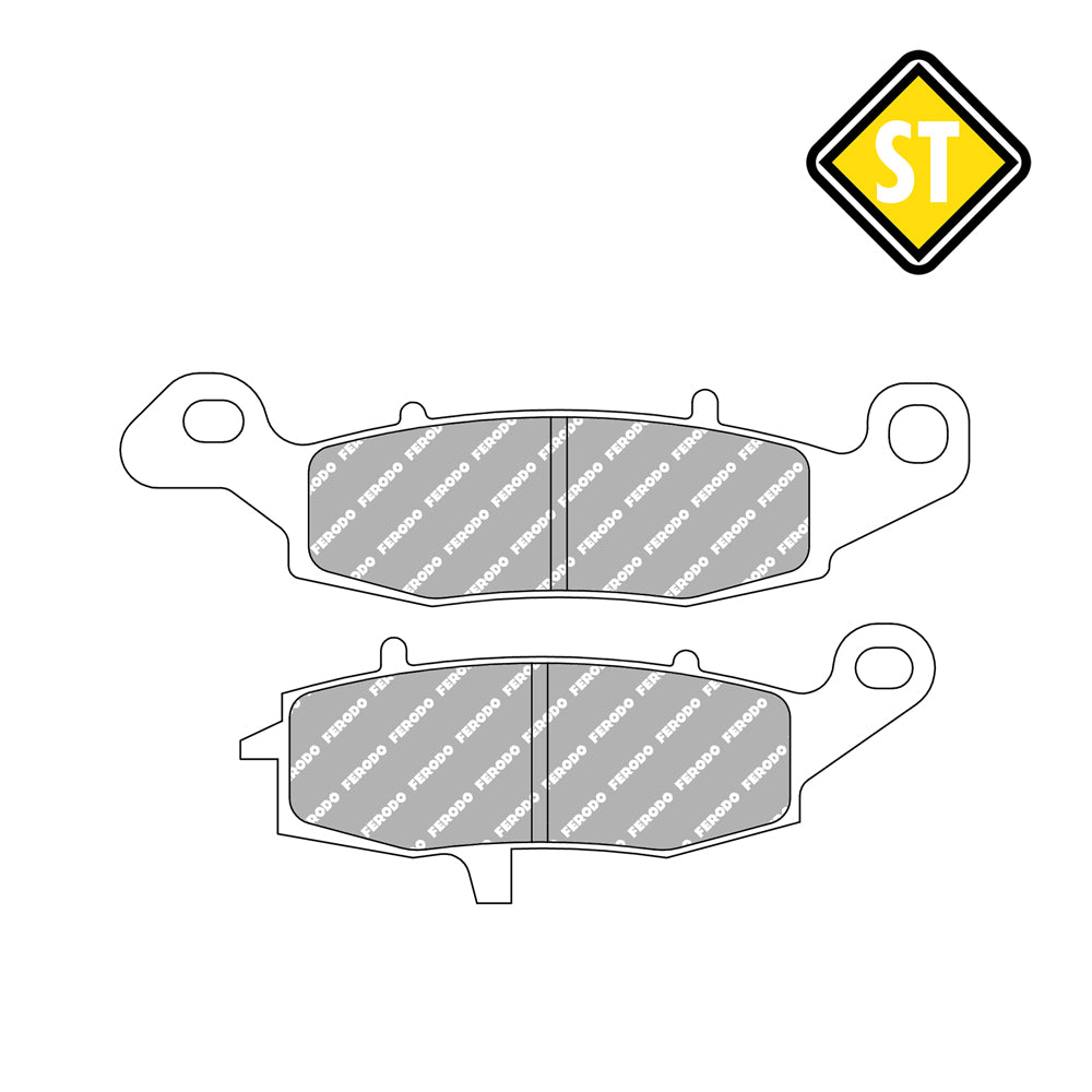 FERODO FDB2049 Sinter Grip Road Compound Pad / FA231 / VD435 / DB2750