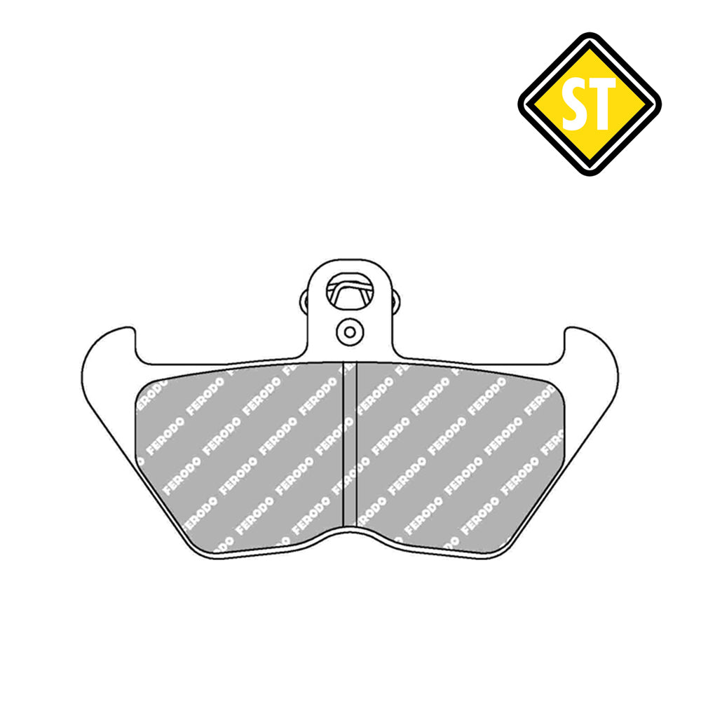 FERODO FDB2050 Sinter Grip Road Compound Pad / FA407 / VD941