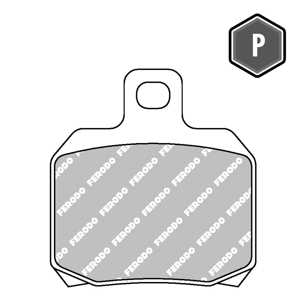 FERODO FDB2074 Platinum Compound Pad / FA266 / VD964 / DB2031