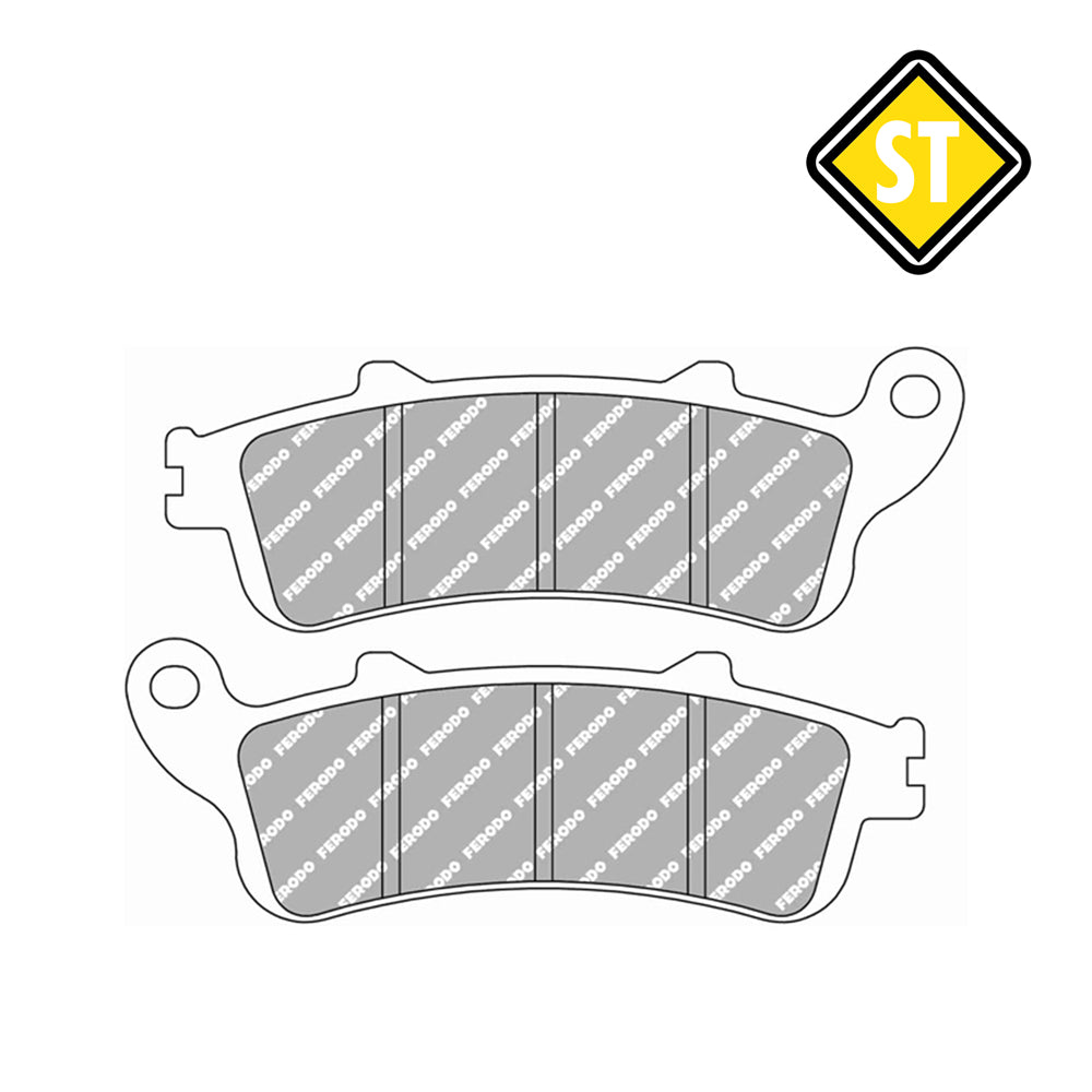 FERODO FDB2075 Sinter Grip Road Compound Pad / SFA281 / VD165 / DB2047
