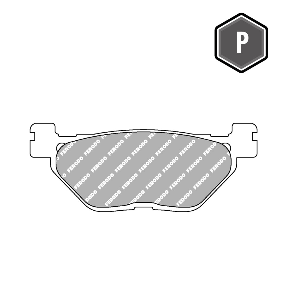 FERODO FDB2156 Platinum Compound Pad / FA319/2 / VD269/2 / DB2074