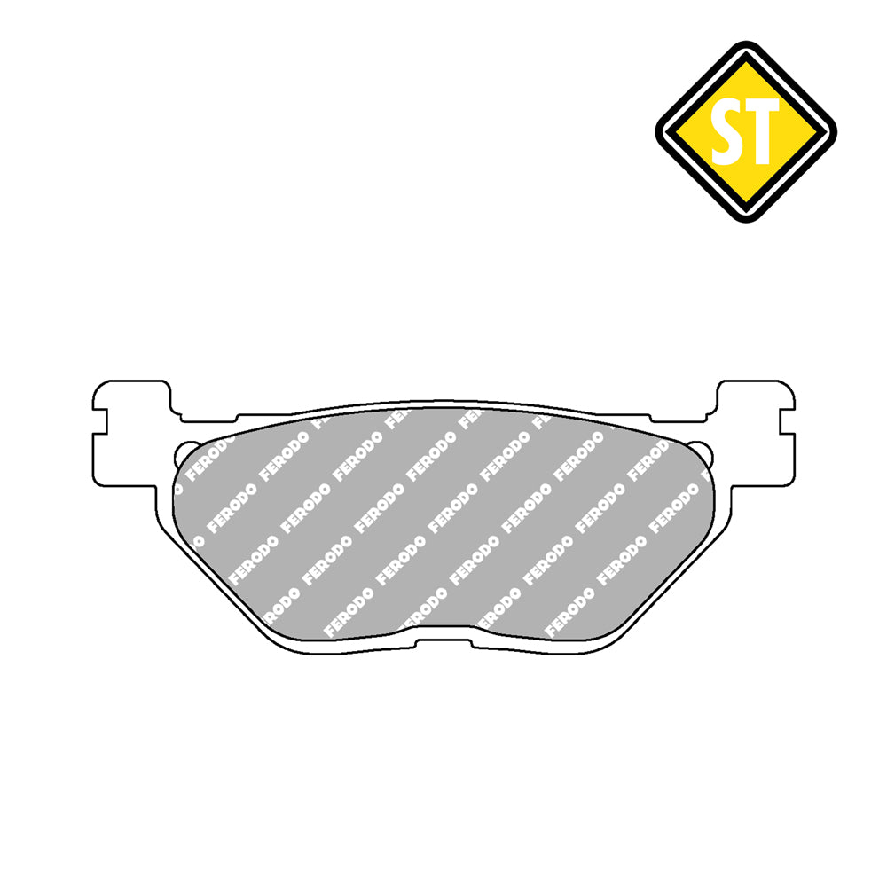 FERODO FDB2156 Sinter Grip Road Compound Pad / FA319/2 / VD269/2 / DB2074