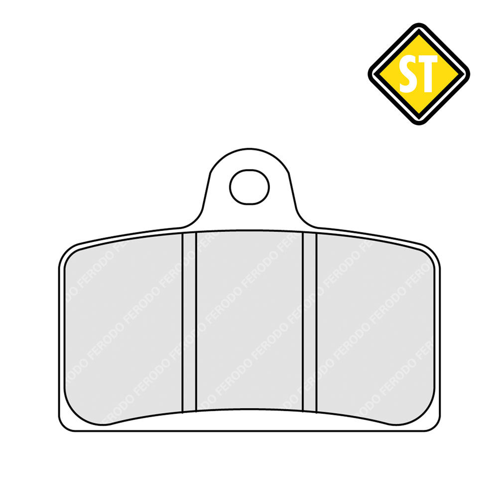 FERODO FDB2201 Sinter Grip Road Compound Pad / FA399 / DB2125