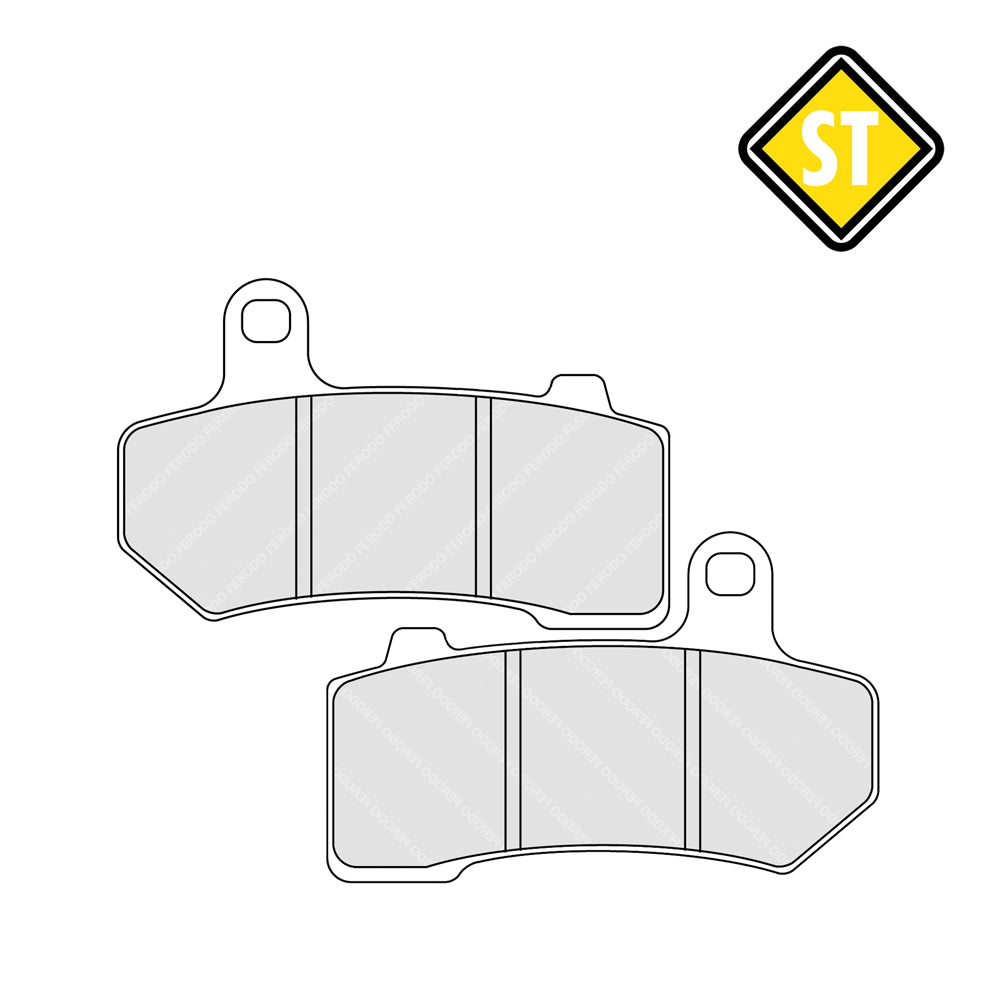 FERODO FDB2210 Sinter Grip Road Compound Pad / FA409 / VD9025 / DB2148