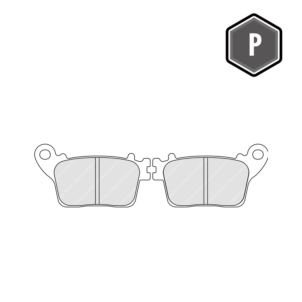 FERODO FDB2221 Platinum Compound Pad / FA436 / VD174 / DB2138