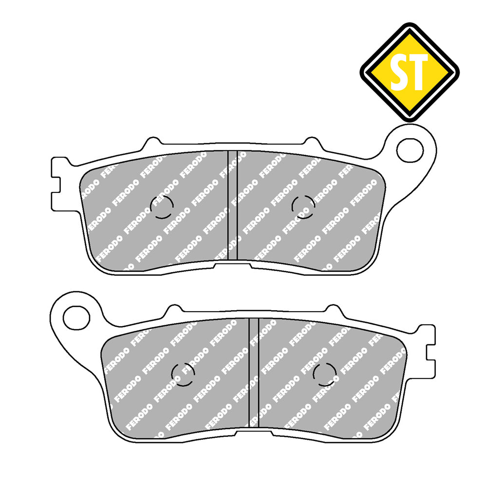 FERODO FDB2281 Sinter Grip Road Compound Pad / FA636HH