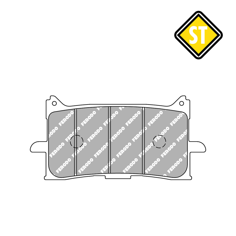 FERODO FDB2294 Sinter Grip Road Compound Pad / FA679HH