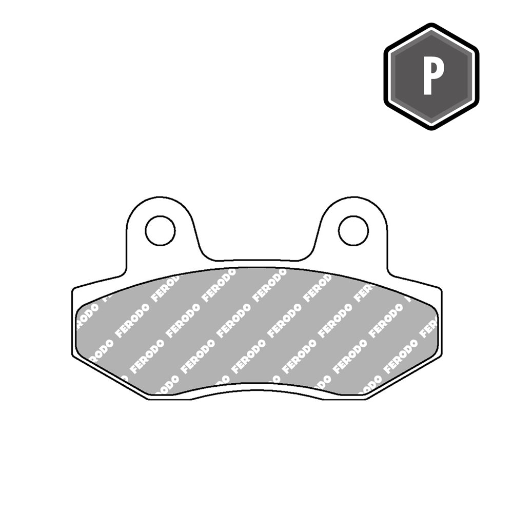 FERODO FDB312 Platinum Compound Pad / FA086 / VD131 / DB2480