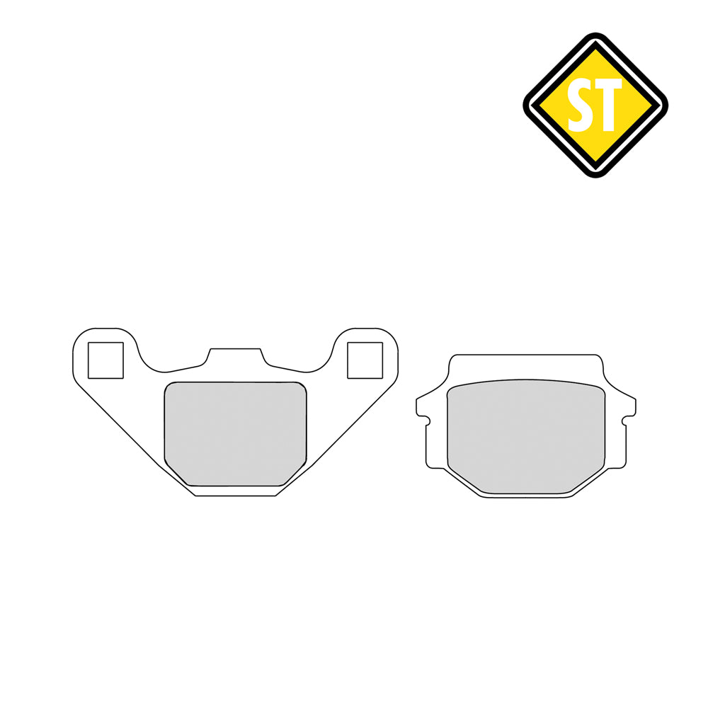 FERODO FDB314 Sinter Grip Road Compound Pad / FA067 / VD425 / DB2050