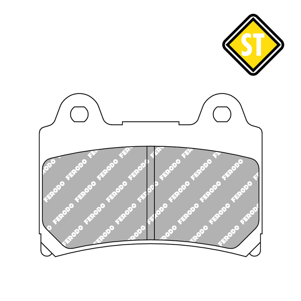 FERODO FDB449 Sinter Grip Road Compound Pad / FA123 / VD242 / DB2056