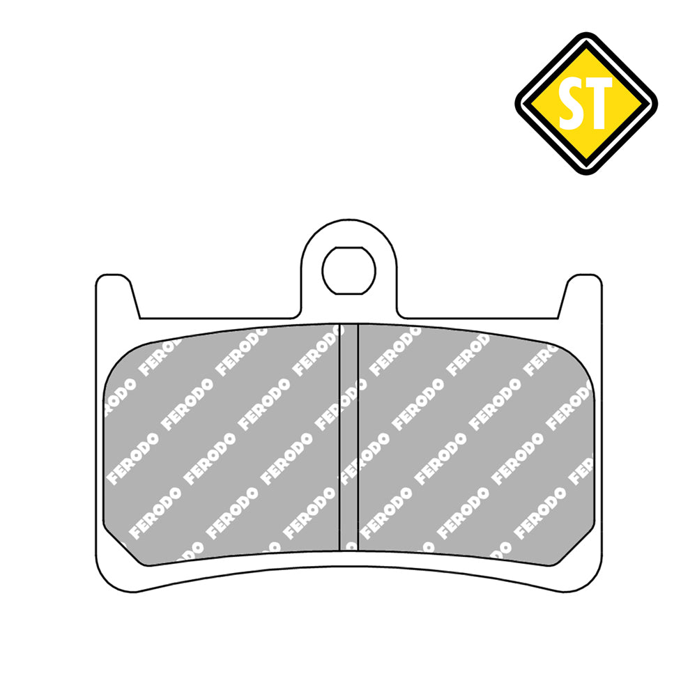 FERODO FDB605 Sinter Grip Road Compound Pad / FA252 / FA380HH/ VD249 / DB2045